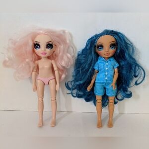 Rainbow High Junior Skyler & Bella Doll Lot